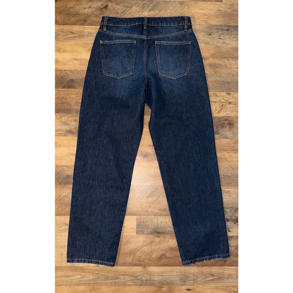 The drop women’s distressed Luca high blue jeans - Picture 12 of 16